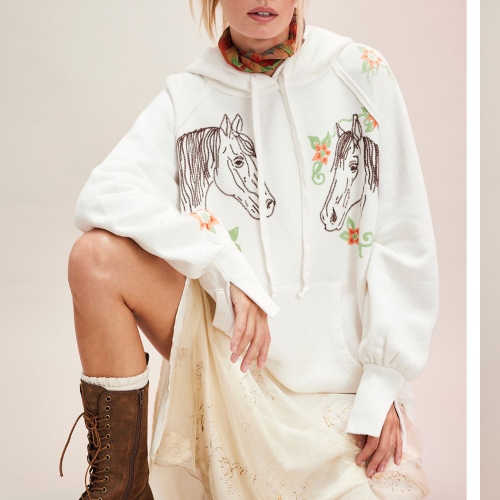 Free People Keepsake Hoodie, XS